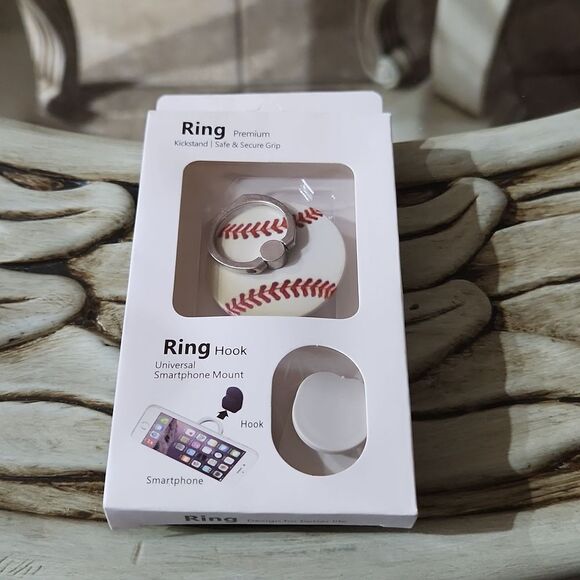 Cell Phone Sports Ring Holder - Picture 1 of 2